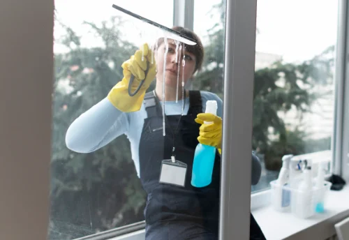 Nettoyage de vitres intérieures et extérieures à Bourg-Madame